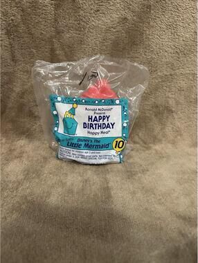McDonald's Happy Meal 1994 Happy Birthday #10 Disney's Little Mermaid Ariel NEW